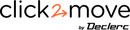 Logo click2move by Declerc
